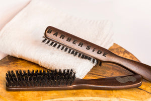 Coffret barbe homme - shampoing,soin,baume à barbe,brosse pour une barbe parfaite